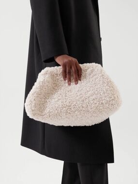 COS teddy fleece bag